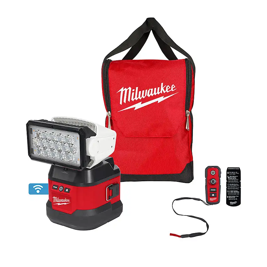Milwaukee 2123-20 M18 Utility Remote Control Search Light w/ Portable