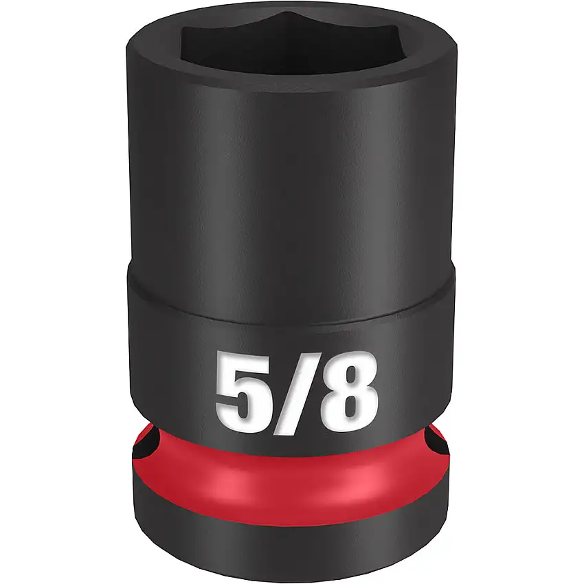Milwaukee 49-66-6204 Shockwave Impact Duty 1/2" Drive 5/8" Standard 6