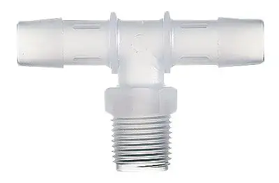 B-381 - 1/2 x 1/2 x 1/2 Barbed tee
