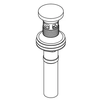 Kohler 1035625-Af Clicker Drain With Overflow