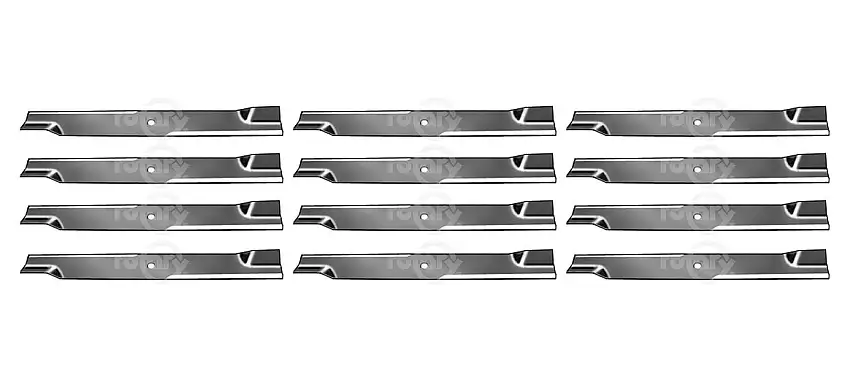 12 Pack High-Lift Lawn Mower Blades Fits Exmark 103-1581 103-1581-S