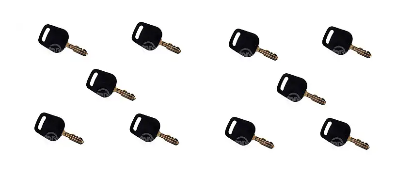 10 Pack Ignition Key Fits Husqvarna 532140401 532411933 532411935 MTD 925-1745A