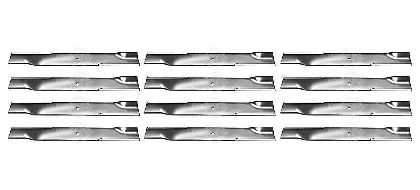 12 Pack High-Lift Lawn Mower Blades Fits Dixie Chopper 30227-52X