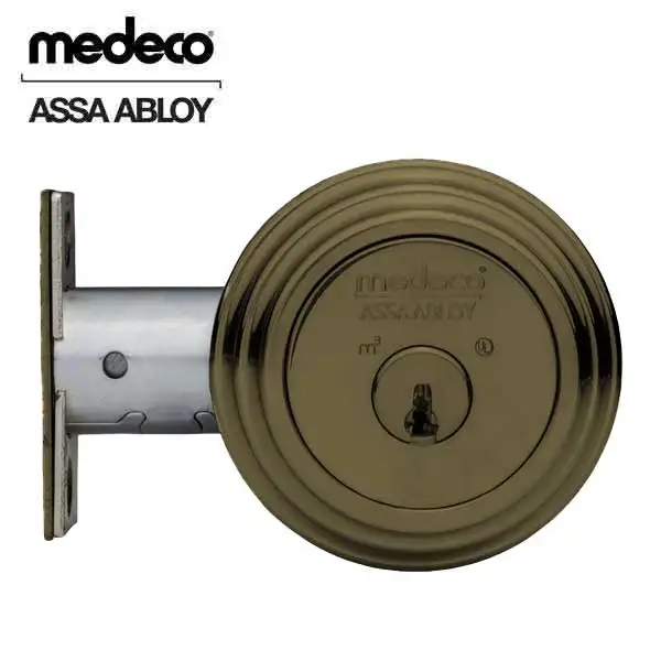 Medeco - 11TR503 - Maxum Residential - M3 Biaxial - 5-Pin - Single Deadbolt - 2-3/8" - DL Keyway Pinned - 13 - Oil Rubbed Bronze - Grade 1