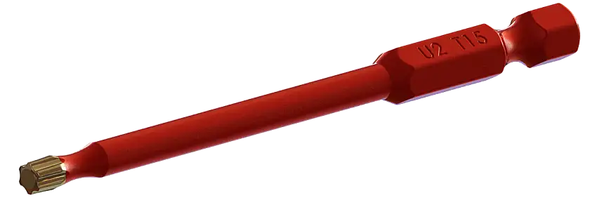 U2 #15 x 3" U BITS 25 PCS (B00215030W)