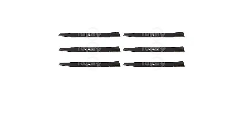 6 Pack Lawn Mower Blades Fits Cub Cadet 742-04308 742-04312 942-04308 942-04312