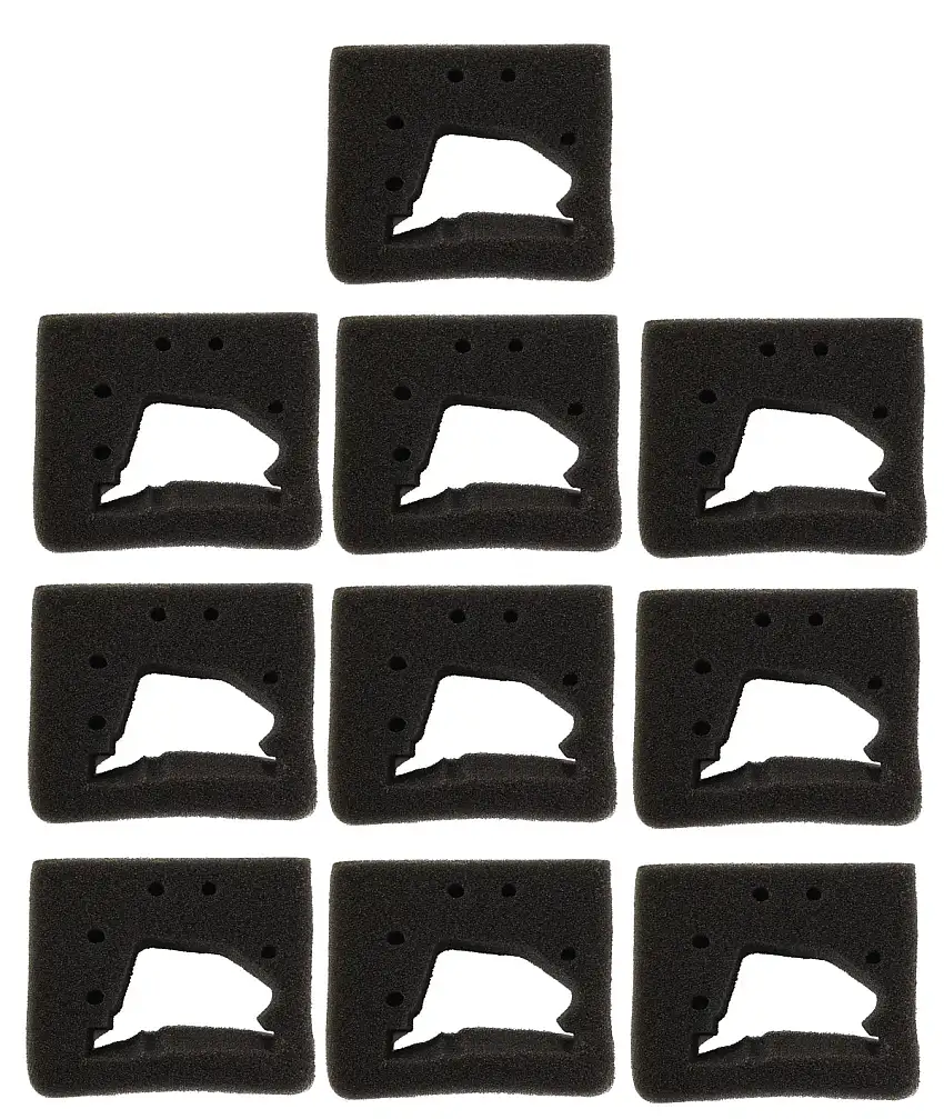 10 Pack Genuine Honda 17211-ZM3-800 Foam Air Cleaner Element For FG100 GX22 GX31