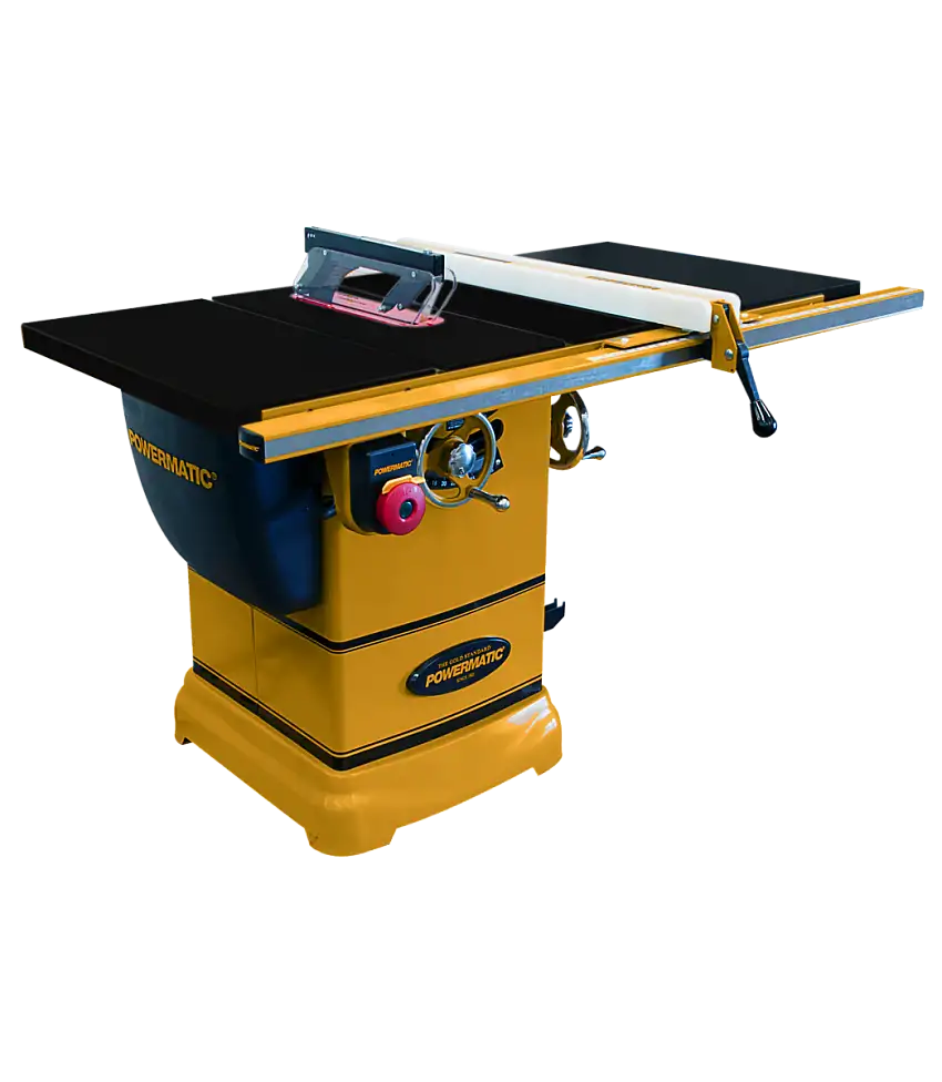 Powermatic ArmorGlide PM1000T 10" Table Saw, 30" Rip Accu-Fence, 1-3/4HP, 1PH, 115V