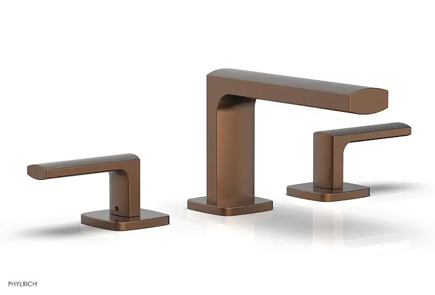 Phylrich RADI Widespread Faucet - Lever Handles Low Spout 181-05