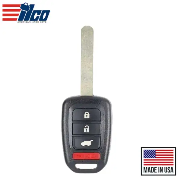 2017-2019 Honda / 3-Button Remote Head Key / PN: 35118-T7S-A00 / MLBHLIK6-1T (AFTERMARKET)