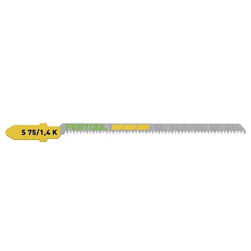 Festool Jigsaw Blades Wood Curves S 75/1,4 K (5 Pack)