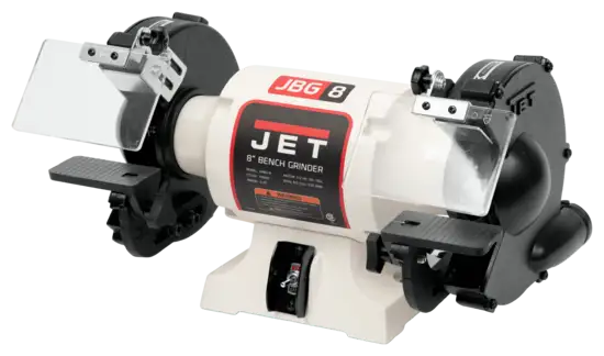 Jet JWBG-8NW 8" WW Bench Grinder, No Wheels (726101)