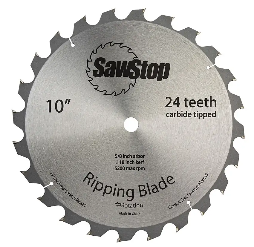 10" 24-Tooth Ripping Table Saw Blade (BTS-R-24ATB)