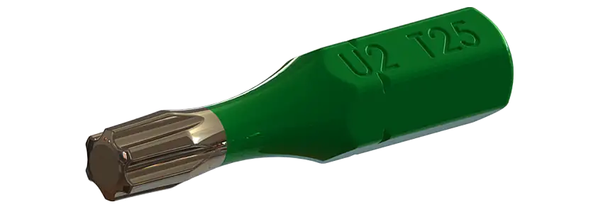 U2 #25 x 1" U BITS 25 PCS (B00225010W)