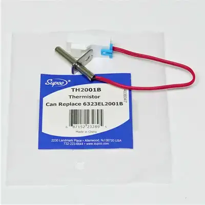 Supco TH2001B Dryer Thermister Temperature Sensor for LG 6323EL2001B
