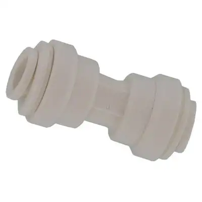 John Guest Speedfit PP0408WP 1/4 In OD Union Connector Fitting