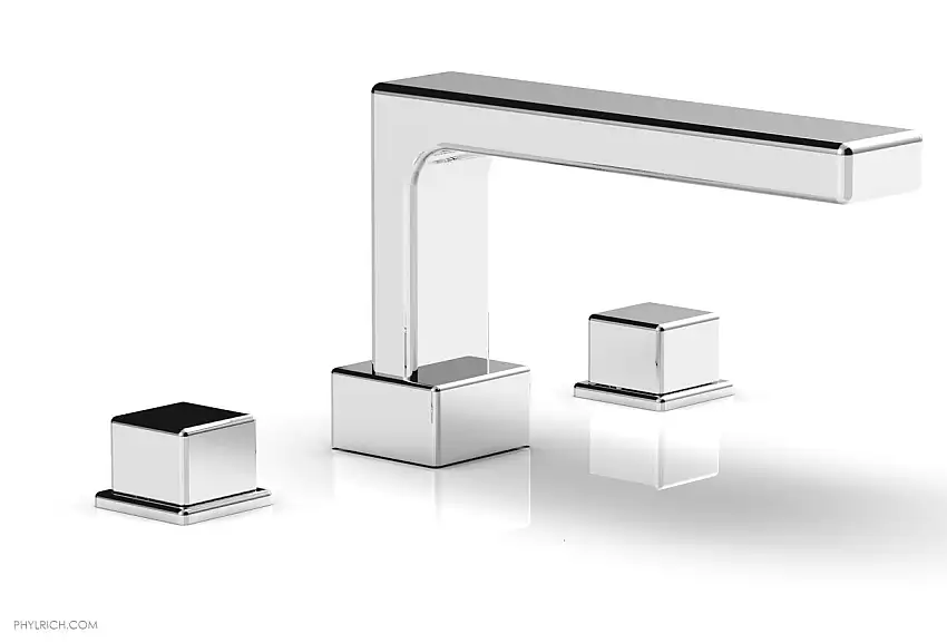 Phylrich MIX Deck Tub Set - Cube Handles 290-43