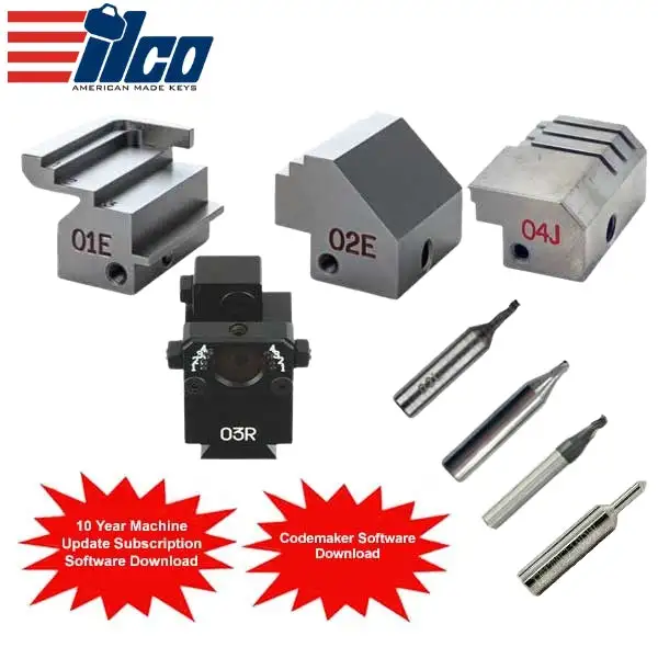 Ilco - Silca - D751803ZB - Gold Advantage Accessories & Software Package - For Futura Machines