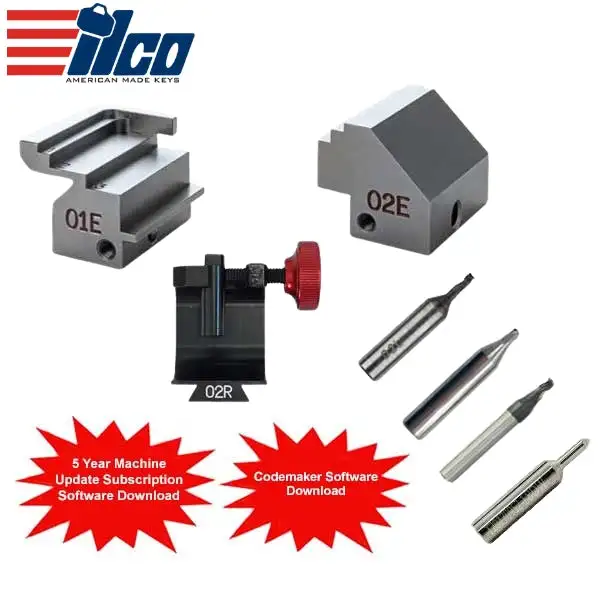 Ilco - Silca - D751802ZB - Silver Advantage Accessories & Software Package - For Futura Machines
