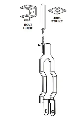 Adams Rite 4016-10-02 Header Bolt