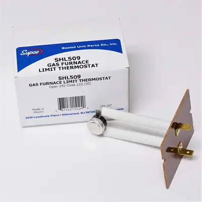 Supco SHL509 Plenum Limit Thermostat Thermodisc L240-30