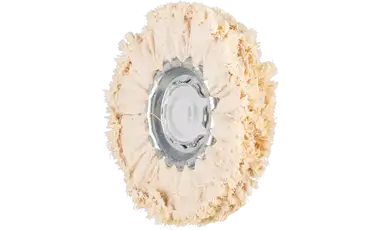 Pferd 48710 3" x 3/8" Polishing Cloth Ring | 7,500 Max. RPM | 3/8" Arbor Hole | Sisal Fabric | Sold by Box of 5