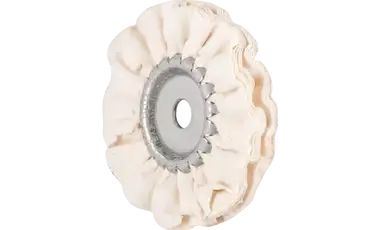 Pferd 48730 3" x 3/8" Polishing Cloth Ring | 7,500 Max. RPM | 3/8" Arbor Hole | Soft Cloth | Sold by Box of 5