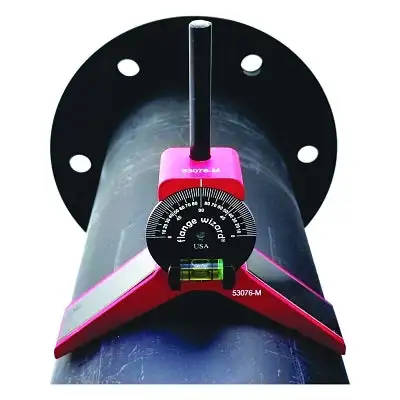 Magnetic Centering Head with Vial, 6 in and Larger Pipe Capacity, Medi