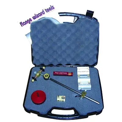 Flange Wizard Burning Guide Kit with Magnet Base and Accessories