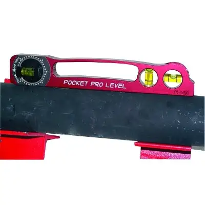 Flange Wizard Pocket Pro Level, 9 in, Magnetic