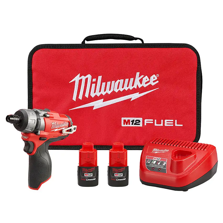 Milwaukee 2402-22 M12 FUEL 2SPD Screwdriver Kit