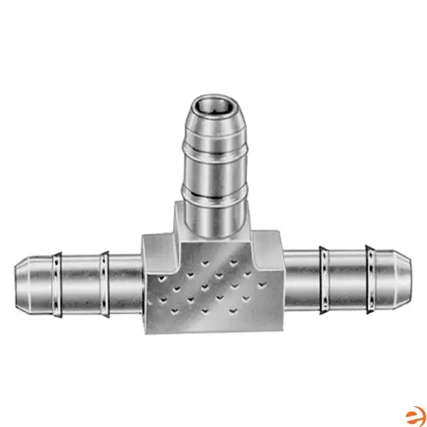 B-374 - 5/32 x 5/32 x 5/32 Barbed Tee