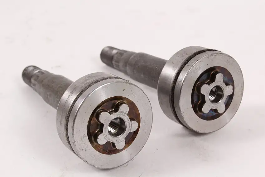 2 Pack Genuine Husqvarna 532137553 Spindle Shaft Fits 137553 Craftsman Poulan