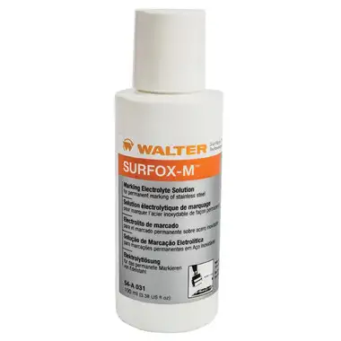 Walter Surface Technologies 54A036 SURFOX-M Stainless Steel Marking Electrolyte Solution | Liquid | 1.3 Gallon Capacity Volume