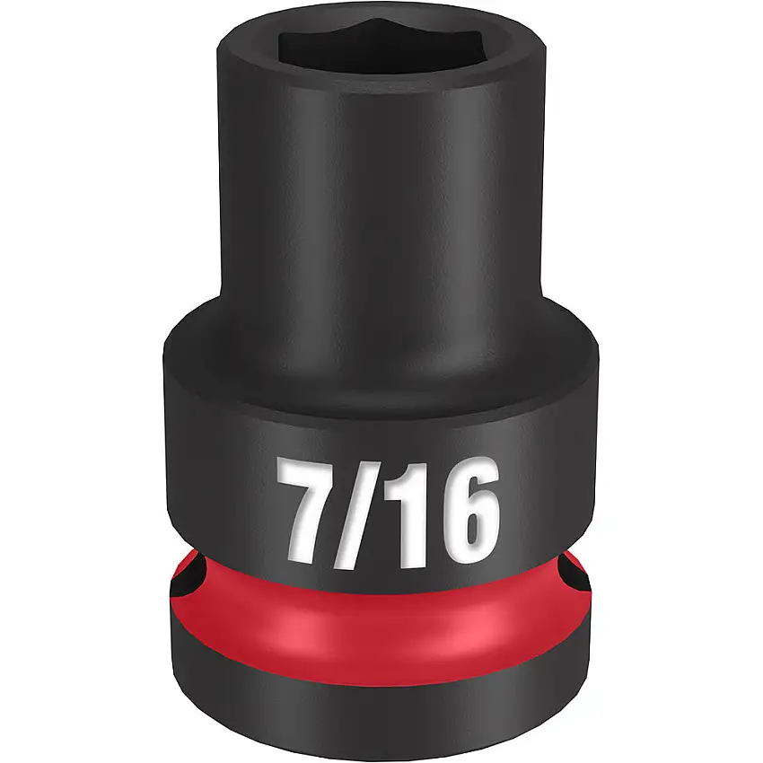 Milwaukee 49-66-6201 Shockwave Impact Duty 1/2" Drive 7/16" Standard 6