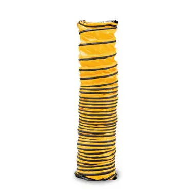 Allegro 9550-25 Blower Ducting | 12" Diameter | 25' Long | Black and Yellow
