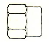 82EV - Brass Hose Fitting