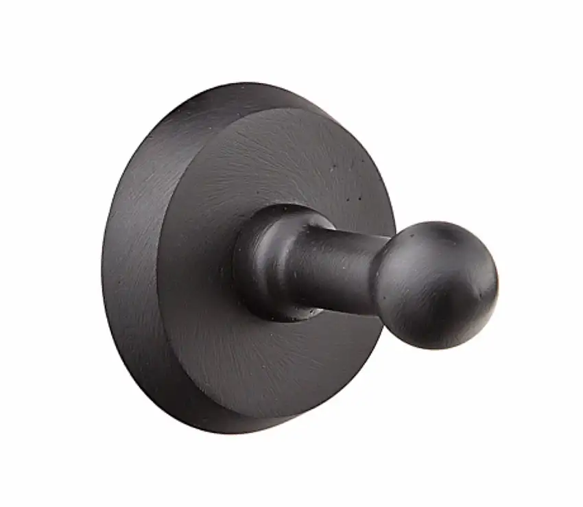 Emtek Sancast Bronze Single Hook with Arts and crafts Rosette