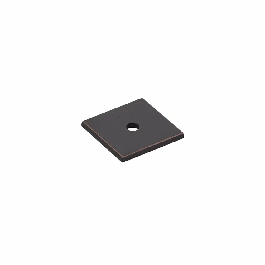Emtek Art Deco Square Backplate for Knob