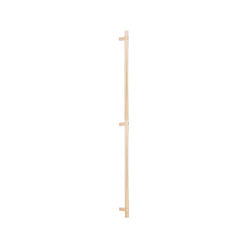 Emtek Select Appliance Pull 36" Centers, Bar Stem, Knurled Pull