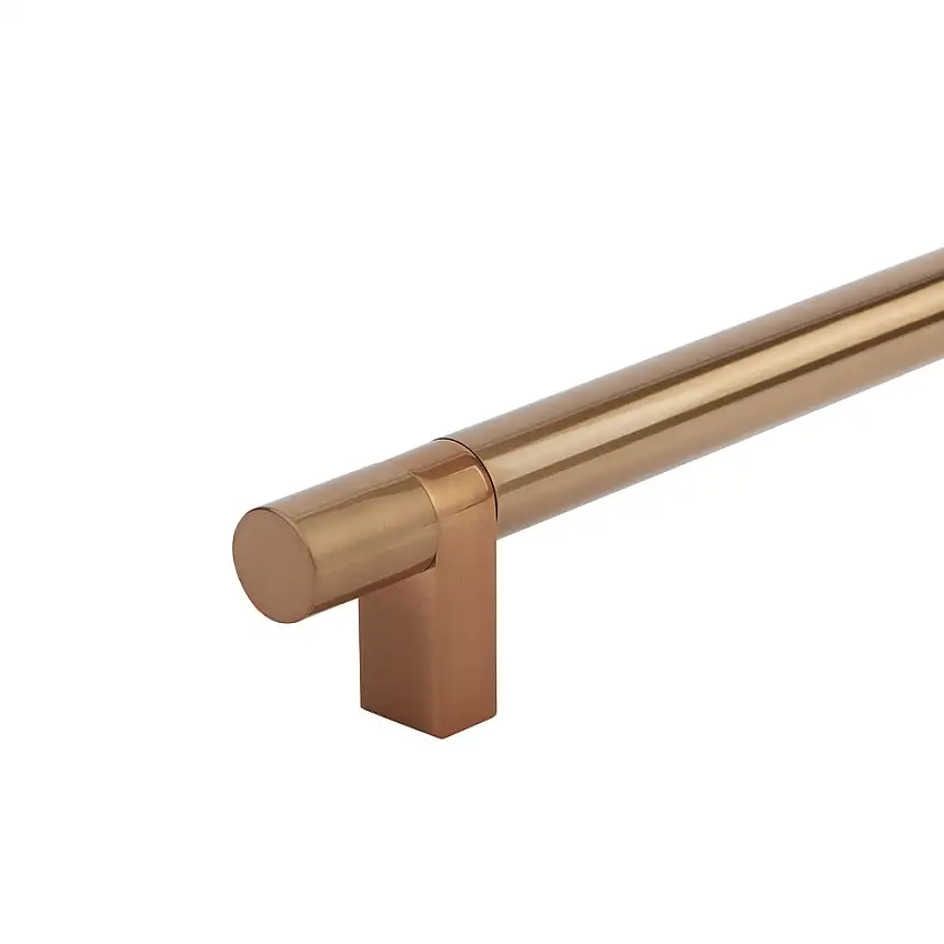 Emtek Select Bar Appliance Pull 54" Centers, Bar Stem, Smooth Bar