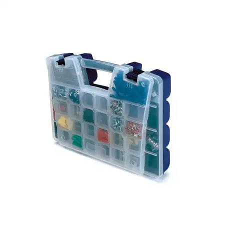 18-1/4 x 13-5/16 x 3-5/8 Large Lid Connector & Adapter Storage Organizer