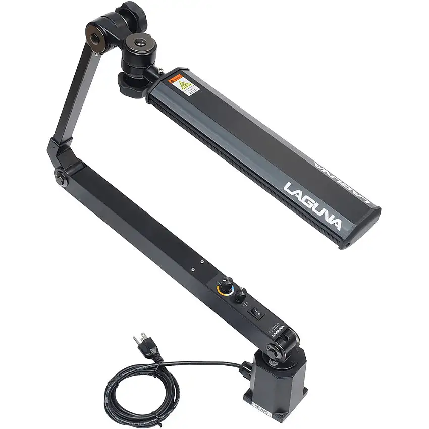 Laguna Double Arm Rectangular Head LED Chameleon 95CRI Lamp