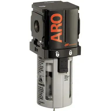 ARO F35342-320 Filter | 2000 Series | 1/2" Port Size | Manual Drain | Metal Bowl | 197 SCFM
