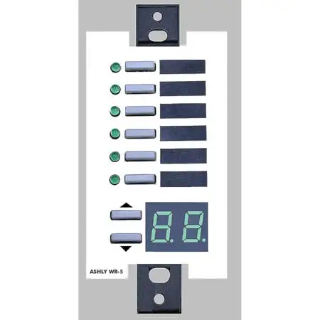 Ashly Audio WR-5 Programmable Multi-Function Decora Wall Remote