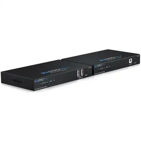 Blustream FVE4K-KIT 4K UHD HDMI2.0 4K 60Hz 4:4:4 HDCP 2.2 Video Over Fiber KVM Extender Kit