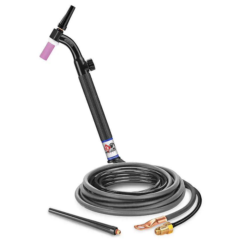 CK1312VH 130A TIG Torch Flex Head | CK - Weld Shop Supply