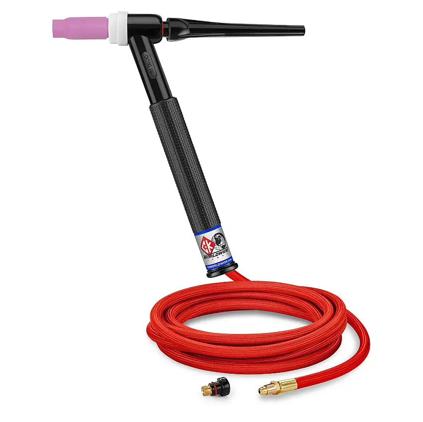 CK1512HSF 150A TIG Torch | Gas-Cooled Rigid - Weld Shop Supply