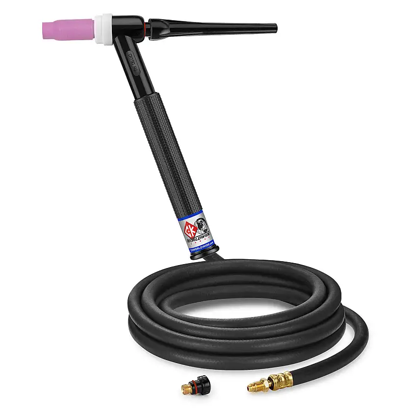 CK1512H TIG Torch 150A Gas-Cooled | CK Worldwide