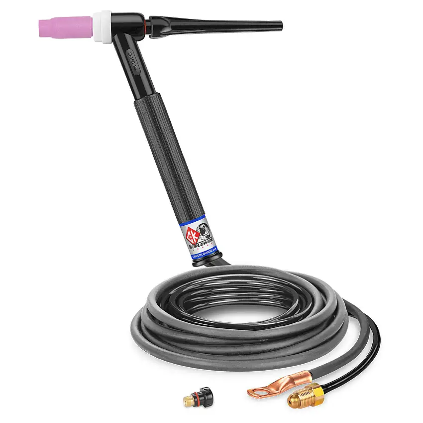 CK1512N TIG Torch 150A Gas-Cooled | CK Worldwide